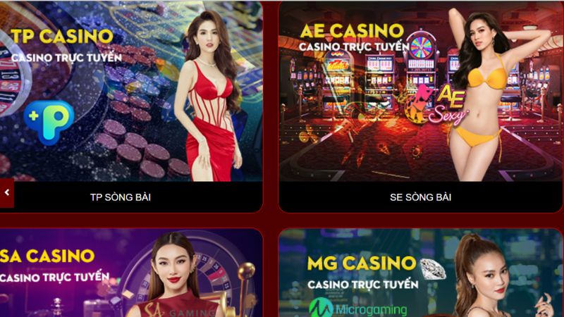 Điểm danh các game bài hấp dẫn có mặt tại 33WIN casino